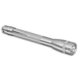 Mini Pro LED AA Battery Powered Flashlight, Silver SP32106