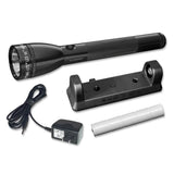 ML125 LED Rechargeable Flashlight System with 120 V Converter Black ML125-33014