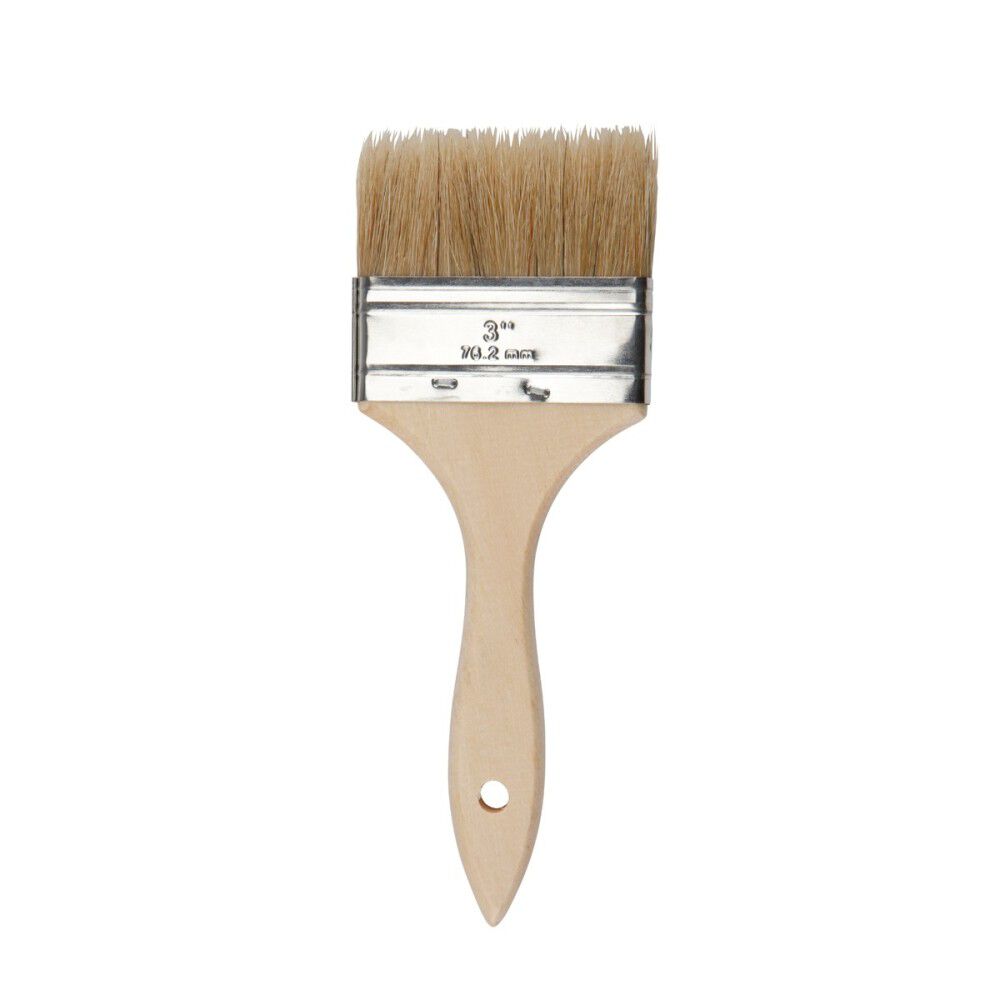 1 in White Bristles Chip Paint Brush 231