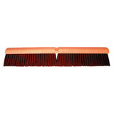 18 in Coarse Brown Polystyrene No. 22 Line Garage Brush Head 2218