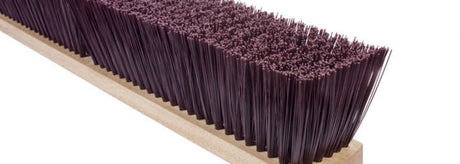 Brush Assembled 24 Brown Plastic Garage Broom 2224-AY