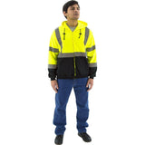 Hooded Sweatshirt Hi-Vis Yellow Large 75-5325/L