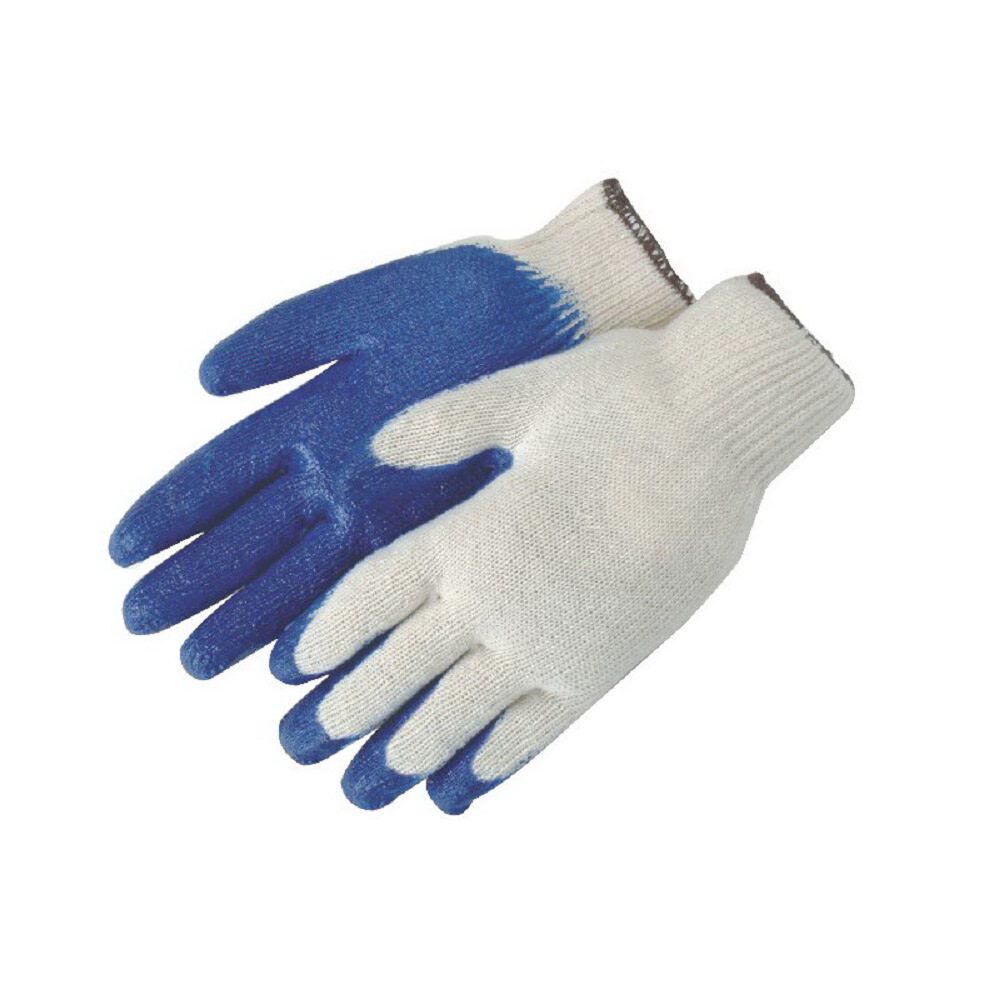 Latex Palm Coated Glove On String Knit Liner Large 3379/10