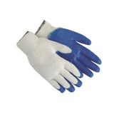 Latex Palm Coated Glove On String Knit Liner Large 3379/10