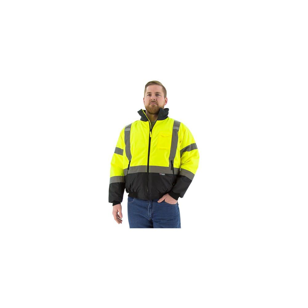 Tall Waterproof Jacket Hi-Vis Yellow 2X 75-1313/T2