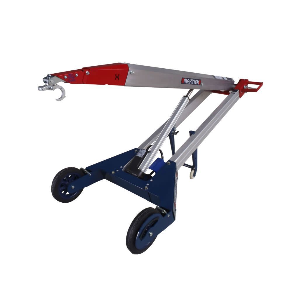 PHT2-140 309 Lbs 12 V 25 Amp Powered Hand Lifting Truck with Hook PHT2-140-COMBO