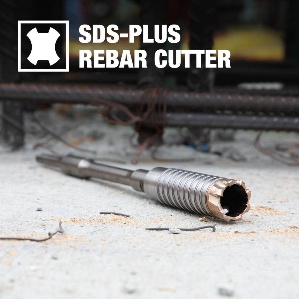 1 1/2in x 4in Rebar Cutter Drill Bit Head Only E-12588