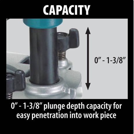 1-1/4 HP Plunge Router RP0900K