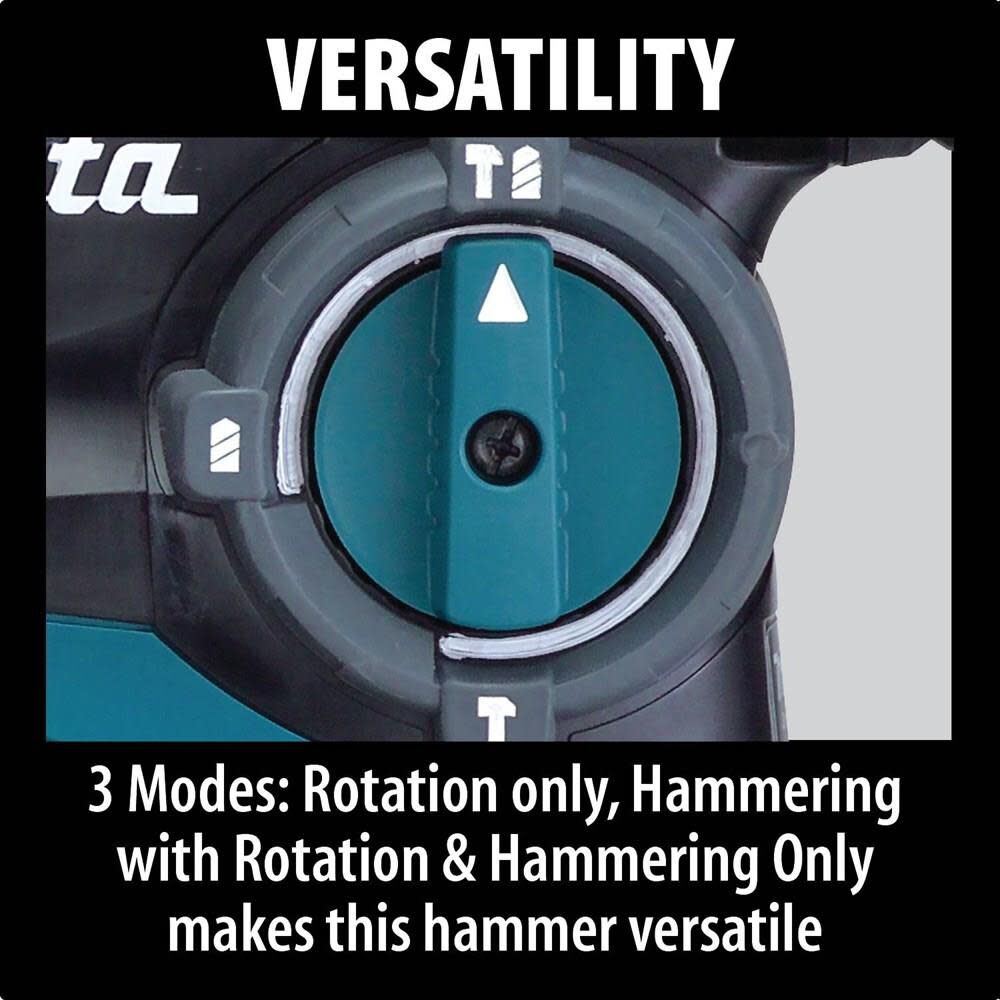 1-1/8 in. Rotary Hammer with 4-1/2 in. Angle Grinder HR2811FX