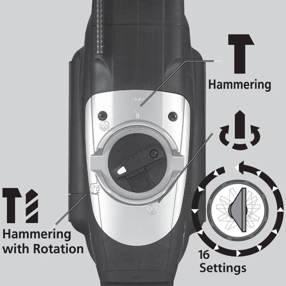 1-3/4 In. Rotary Hammer with Anti Vibration Technology HR4510C