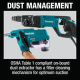 1 Inch SDS-PLUS AVT Rotary Hammer with HEPA Dust Extractor (D-handle) HR2663