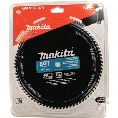 10 In. x 5/8 In. 80T Ultra-Coated Miter Saw Blade A-94770