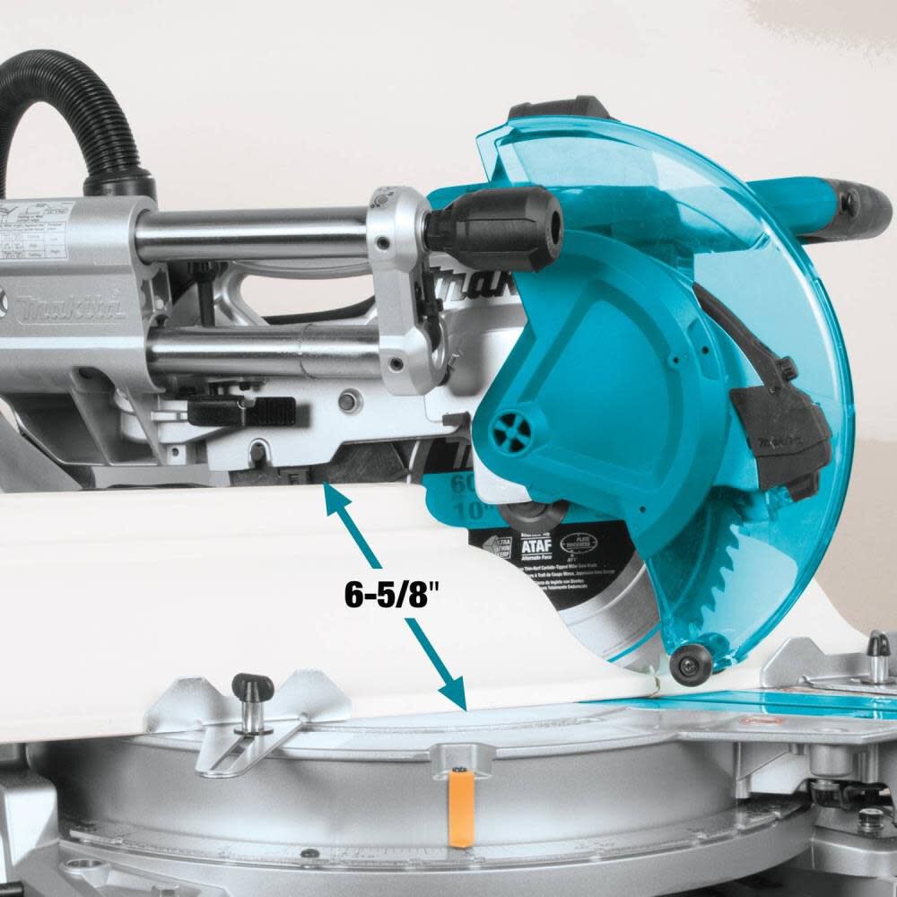 10in Dual-Bevel Sliding Compound Miter Saw with Laser LS1019L