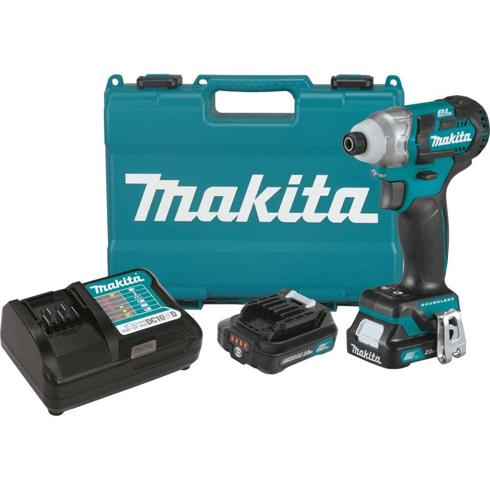 12 Volt Max CXT Lithium-Ion Brushless Cordless Impact Driver Kit 2.0 Ah DT04R1