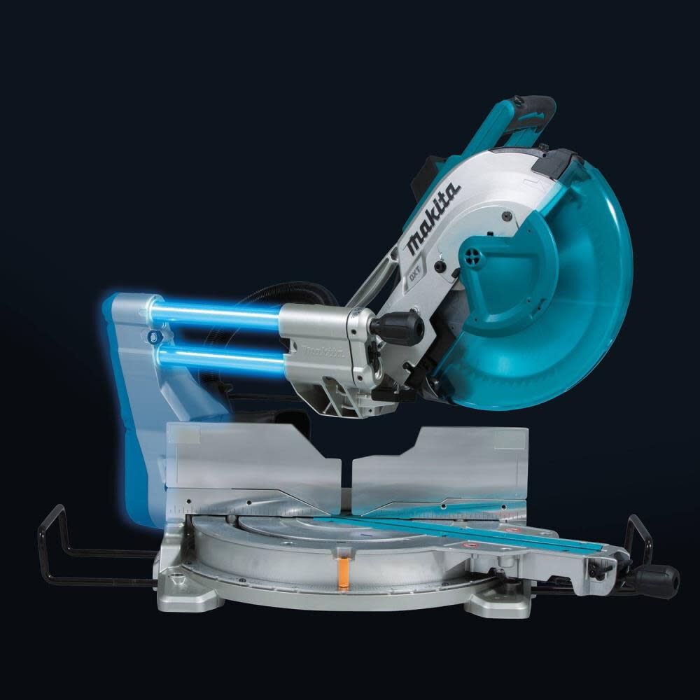 12in Dual-Bevel Sliding Compound Miter Saw with Laser LS1219L