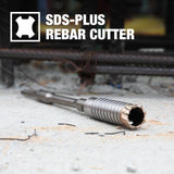 1/2in x 12in SDS Plus Rebar Cutter Drill Bit E-12491