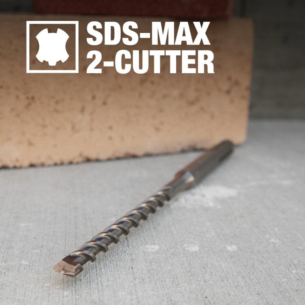 1/2in x 13in SDS-MAX Bit 2-Cutter B-61307