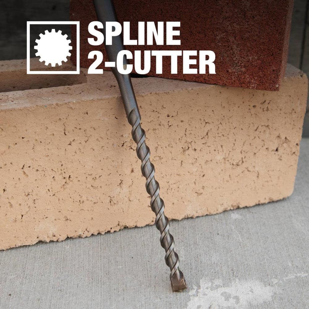 1/2in x 13in Spline Bit 2-Cutter B-63965