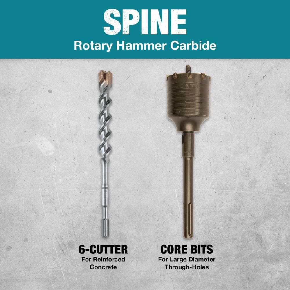 1/2in x 13in Spline Bit 2-Cutter B-63965