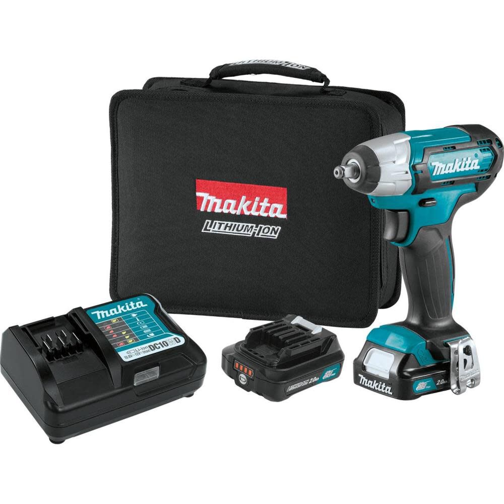 12V Max CXT Lithium-Ion Cordless 3/8 In. Impact Wrench Kit (2.0Ah) WT02R1