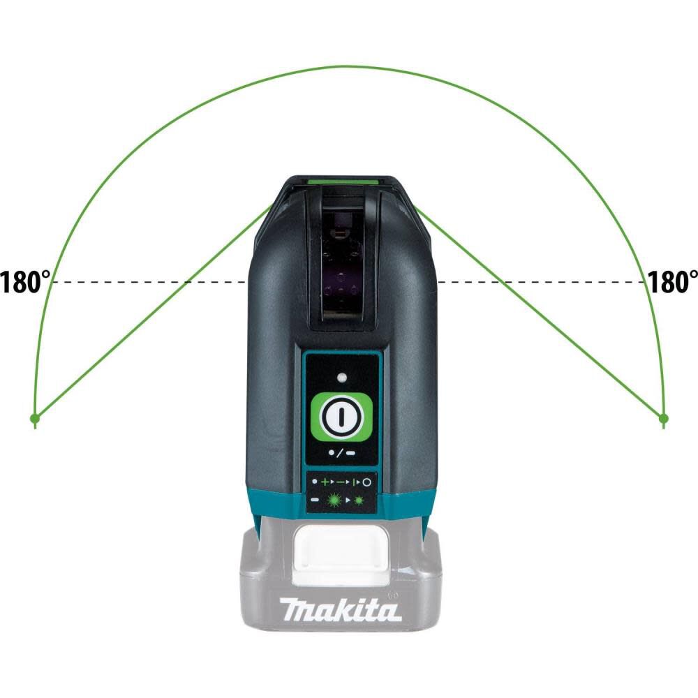 12V Max CXT Self-Leveling Cross-Line/4-Point Green Beam Laser (Bare Tool) SK106GDZ