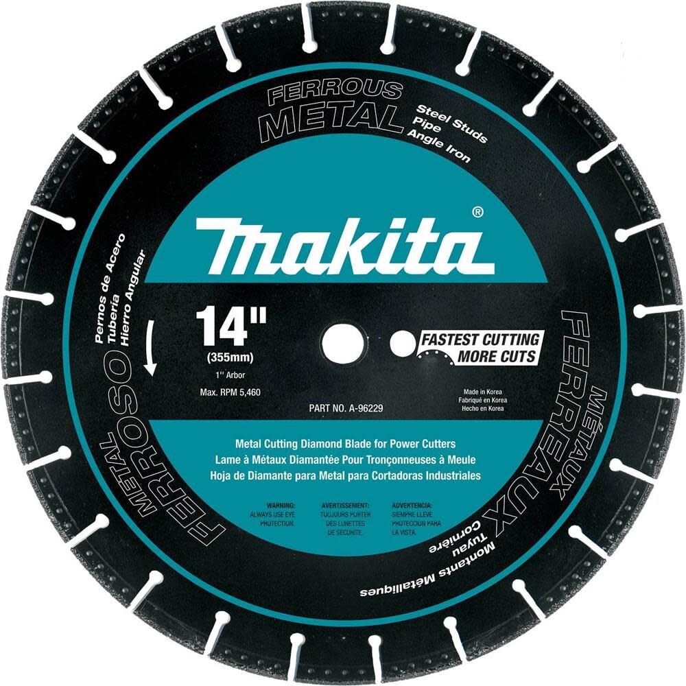 14 in. Segmented Metal Cutting Diamond Blade A-96229