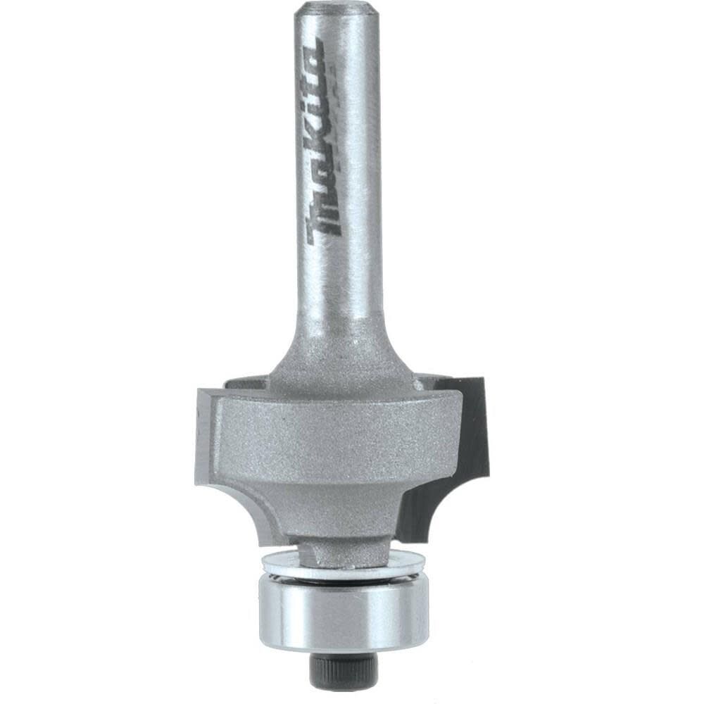 1/4 Inch Carbide-Tipped Corner Round, 2 Flute Router Bit with 1/4 Inch Shank 733120-2A