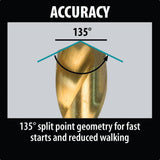 1/8 Inch Titanium Coated Drill Bit, 1/4 Inch Hex Shank D-23880