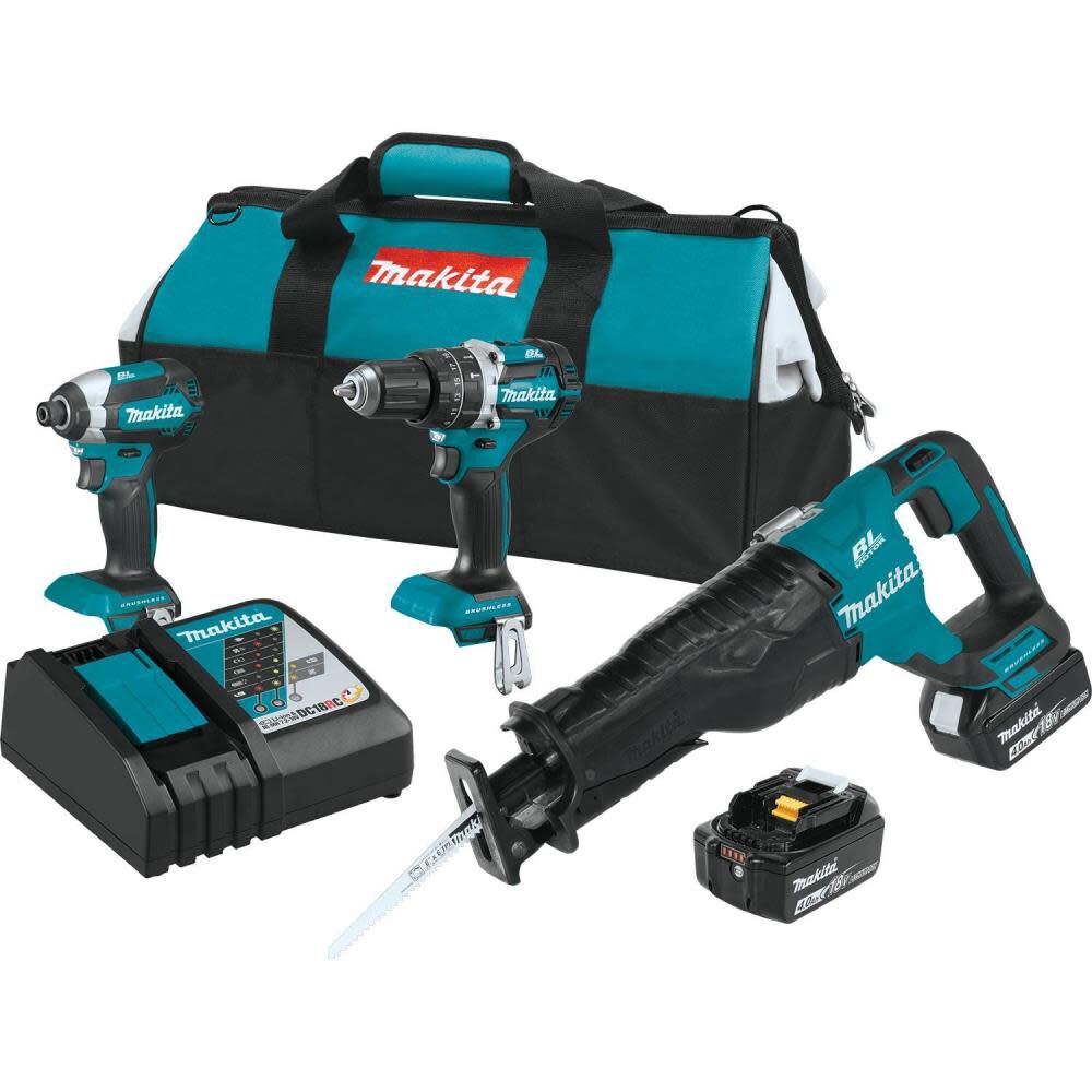 18 Volt LXT Lithium-Ion Brushless Cordless Combo Kit (3-Tool) XT328M