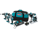 18 Volt X2 LXT Lithium-Ion Cordless 4-Piece Combo Kit XT443PM