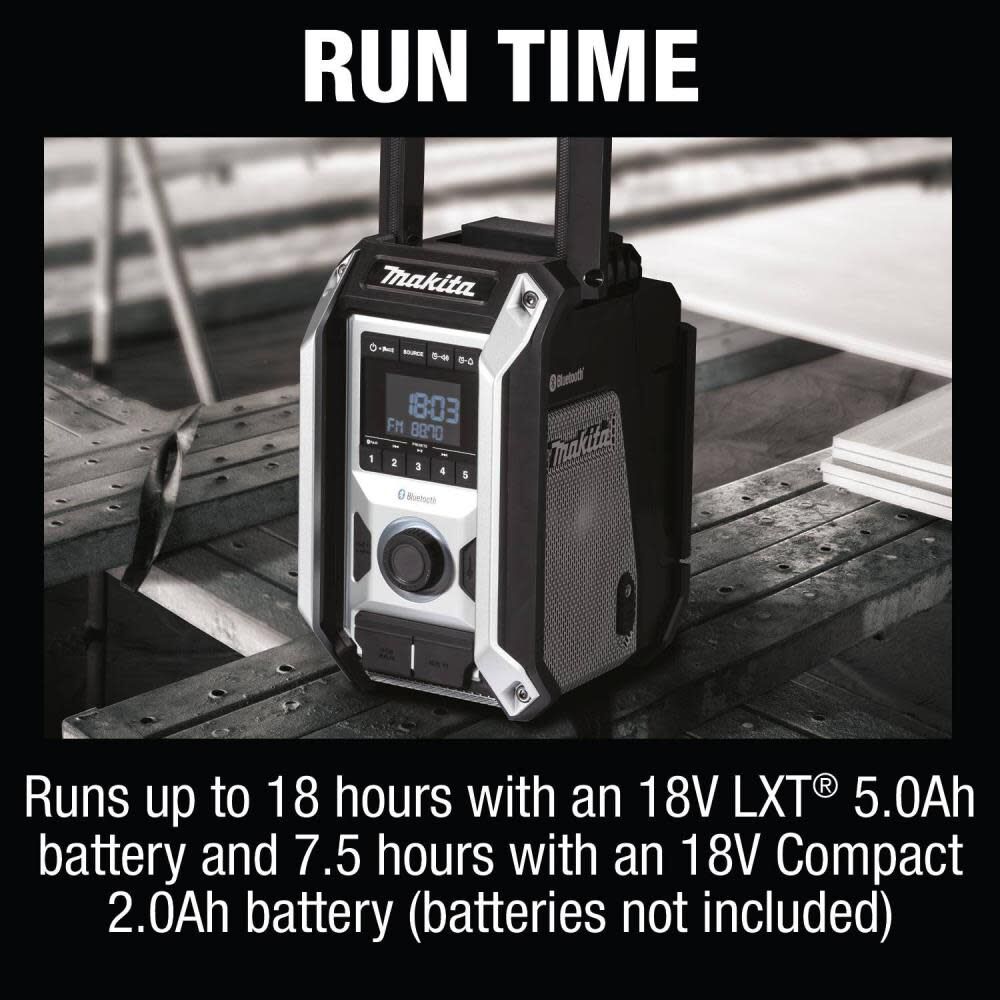 18V LXT / 12V Max CXT Lithium-Ion Cordless Bluetooth Job Site Radio (Bare Tool) XRM09B