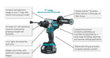 18V LXT 1/2in Hammer Driver Drill (Bare Tool) XPH14Z