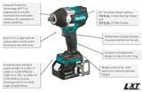 18V LXT 1/2in Sq Drive Impact Wrench with Detent Anvil (Bare Tool) XWT18Z