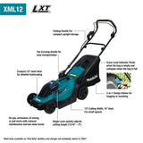 18V LXT 13in Lawn Mower Cordless Kit XML12SM1