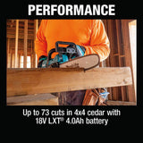 18V LXT 14 Inch Chain Saw Cordless 4Ah Kit XCU11SM1