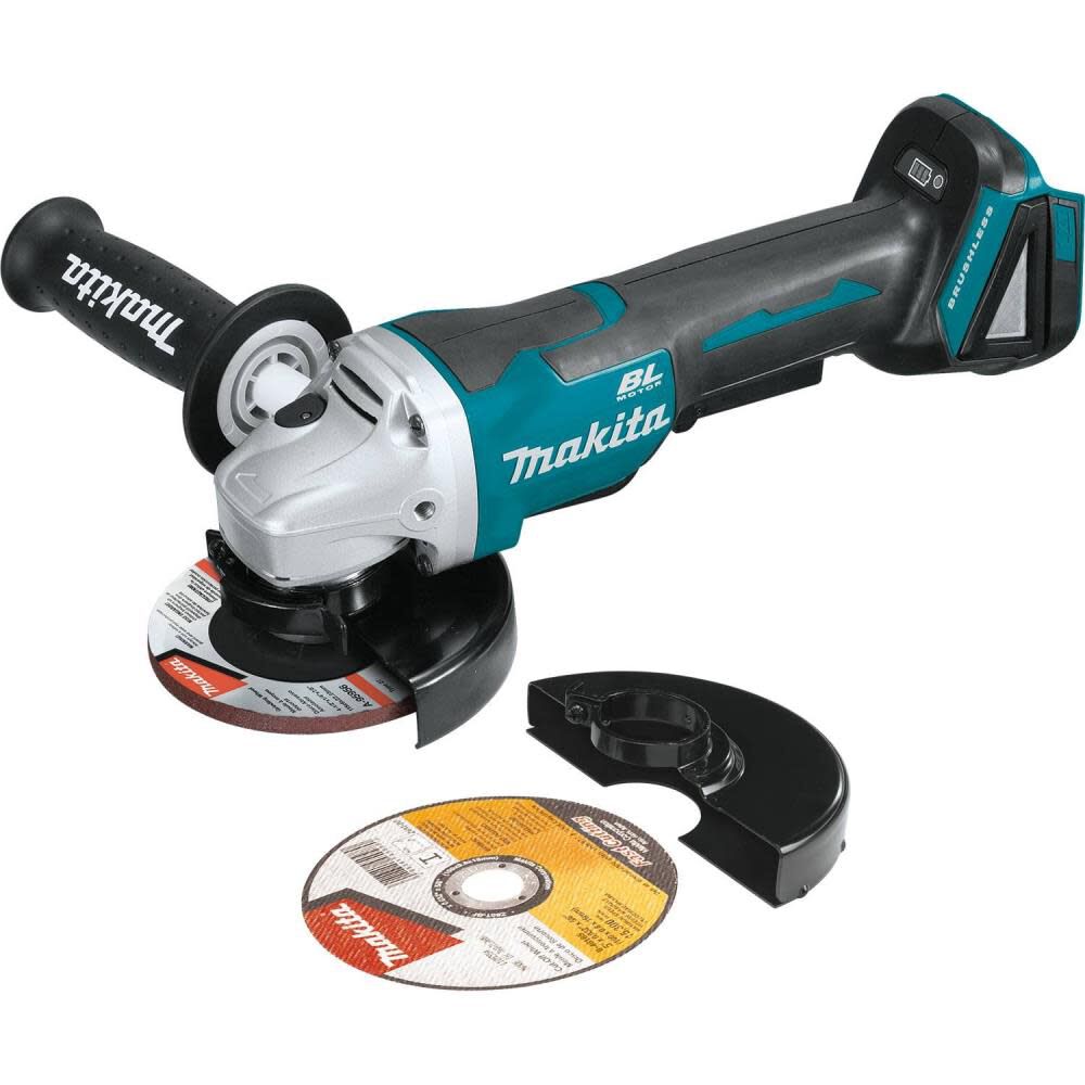 18V LXT 4-1/2 / 5in Paddle Switch Cut-Off/Angle Grinder with Electric Brake (Bare Tool) XAG11Z