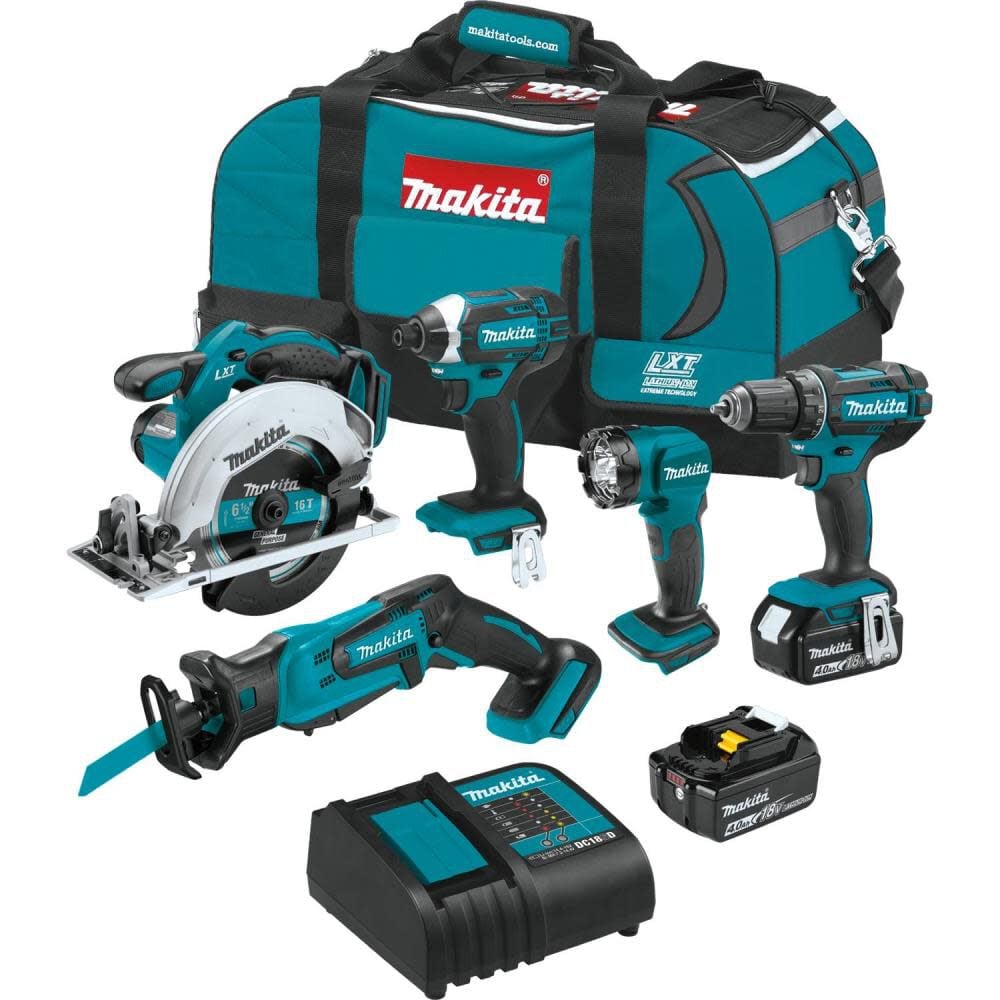 18V LXT 5 Piece Cordless Combo Kit XT510SM