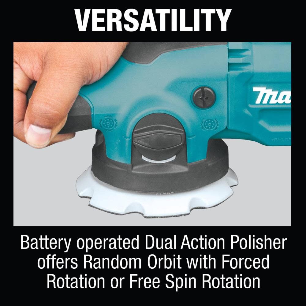 18V LXT 5in / 6in Dual Action Random Orbit Polisher (Bare Tool) XOP02Z