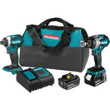 18V LXT Brushless Cordless 2pc Combo Kit with Two 5.0Ah Batteries XT296ST