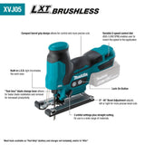 18V LXT Brushless Cordless Barrel Grip Jigsaw (Bare Tool) XVJ05Z