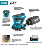 18V LXT Cordless 1/4 Sheet Finishing Sander (Bare Tool) XOB02Z