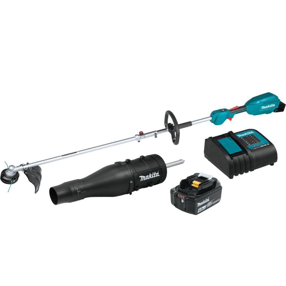 18V LXT Couple Shaft Power Head Kit with 13in String Trimmer & Blower Attachments Lithium Ion Brushless Cordless XUX02SM1X3