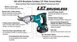 18V LXT Fiber Cement Shear 1/2in (Bare Tool) XSJ05Z