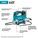 18V LXT Grease Gun Lithium Ion Cordless Kit XPG01S1