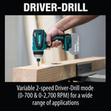 18V LXT Hybrid Impact Hammer Driver Drill (Bare Tool) XPT02Z