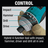 18V LXT Hybrid Impact Hammer Driver Drill (Bare Tool) XPT02Z