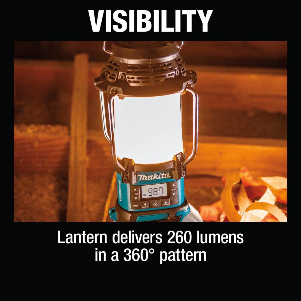 18V LXT Lantern with Radio Cordless (Bare Tool) XRM12