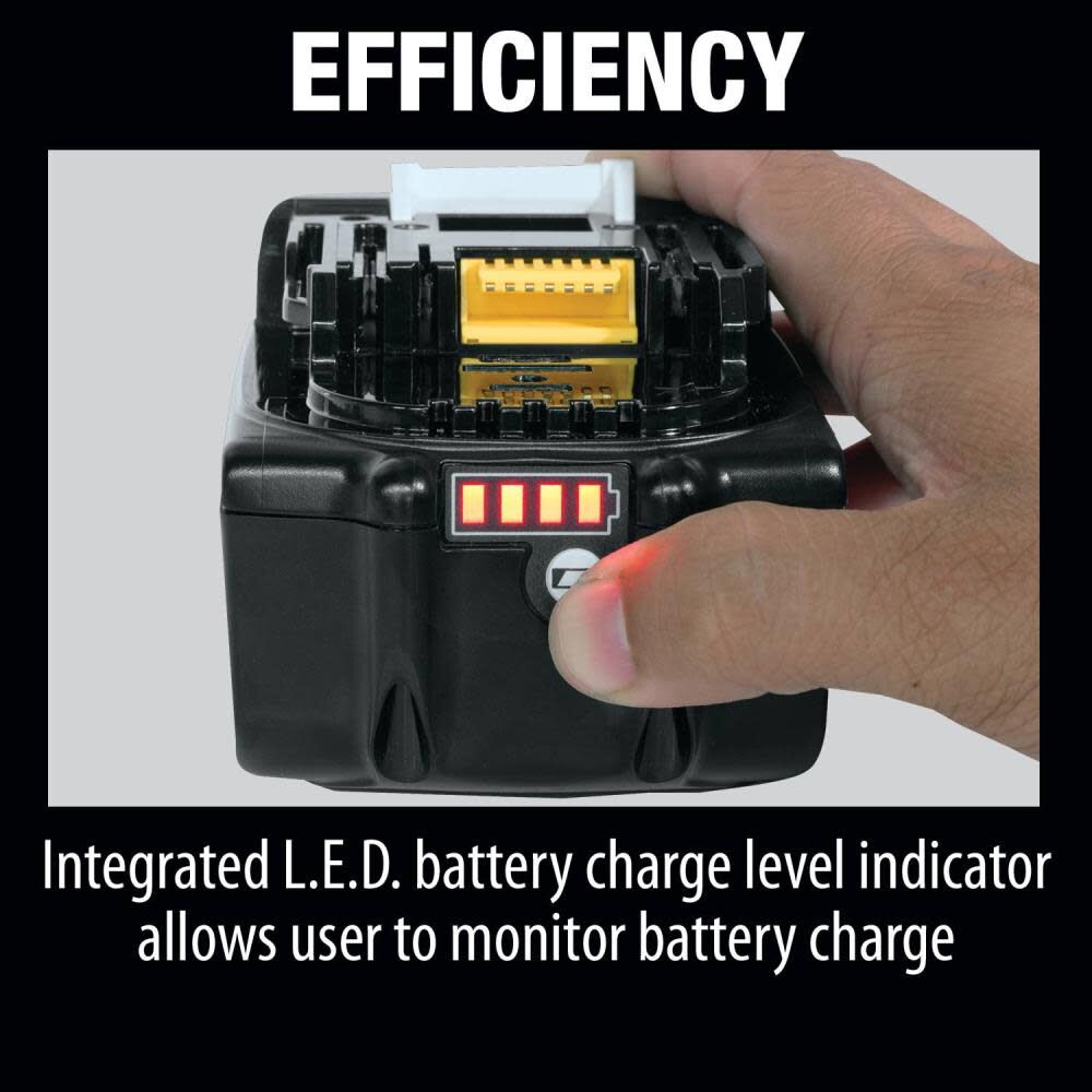 18V LXT Lithium-Ion Battery and Rapid Optimum Charger Starter Pack (5.0Ah) BL1850BDC2