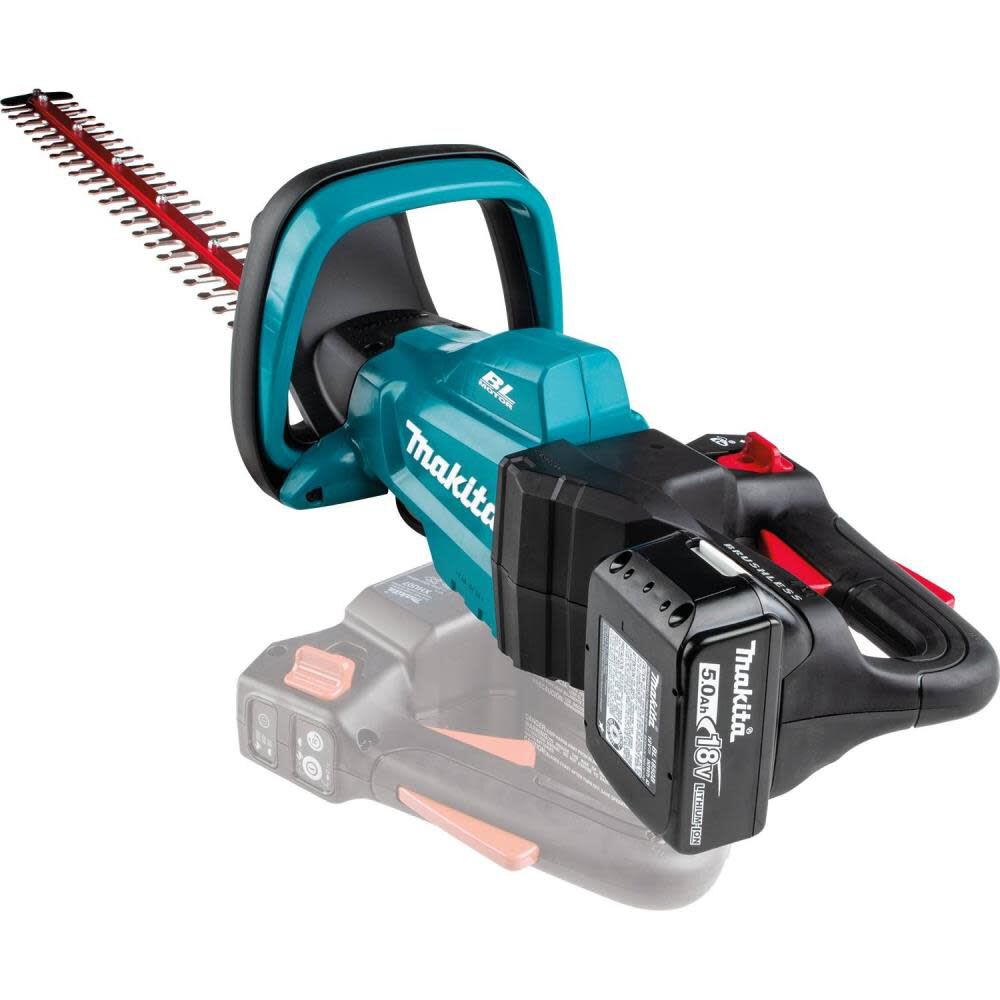 18V LXT Lithium-Ion Brushless Cordless 24in Hedge Trimmer Kit (5.0Ah) XHU07T