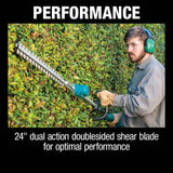 18V LXT Lithium-Ion Brushless Cordless 24in Pole Hedge Trimmer Kit (5.0Ah) XNU02T